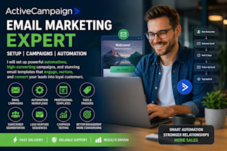 build active campaign email marketing automation campaign email template design