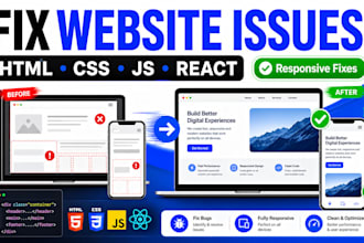 fix responsive website issues