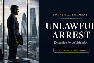 prepare a civil rights claim for unlawful arrest or excessive force
