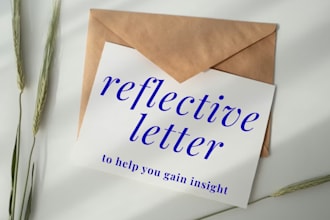 write a reflective letter to help you gain insight
