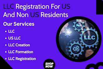 register US llc,llc formation for residents and non residents