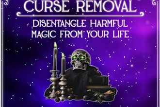 cast curse removal spell, powerful fate magic permanently break curses spell
