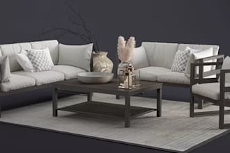 create low li full perm 3d furniture mesh set for second life and imvu