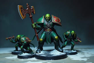 paint your warhammer 40k and fantasy miniatures