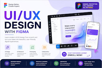 design your website using UI and UX design and figma