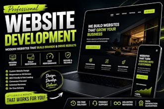 develop a premium website for startups and businesses