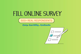 gather real survey respondents to fill your online survey and online form