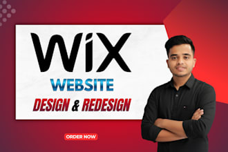 build wix studio website design, redesign wix website and fix wix issues