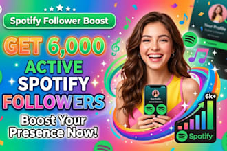 promote to gain 2000 targeted spotify followers