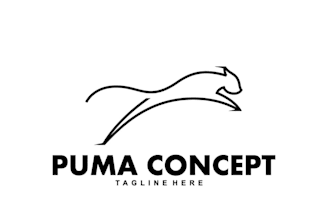 do modern minimalist line art and badge logo design
