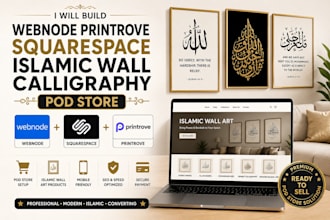 create webnode pod printrove squarespace islamic wall designs website store