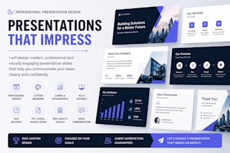 create modern and engaging presentation slides