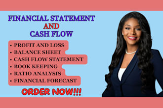 do income statement, profit and loss, cash flow and balance sheet