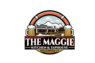 design kitchen taphouse bar beer logo