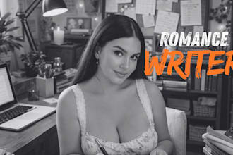 be your romance ebook ghostwriter, fiction book writer, ghost book writer