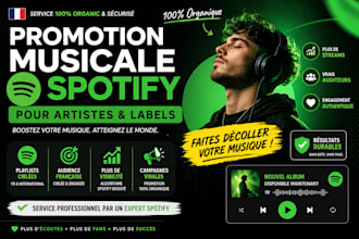 do organic italian french spotify music promotion viral spotify album marketing
