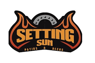 design awesome sun patios and decks logo