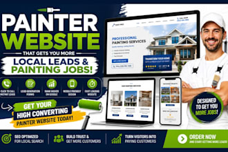 build a painter website that gets you more local leads and painting jobs