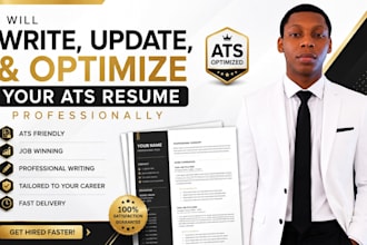 write, update, and optimize your ats resume professionally