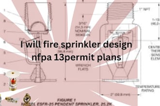 fire sprinkler design nfpa13 permit plans