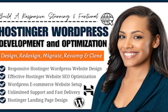 redesign hostinger website design hostinger wordpress site hostinger ecommerce