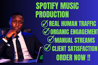 promote your spotify music to real organic listeners