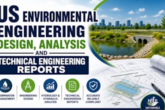 us environmental engineering design, analysis and technical engineering reports