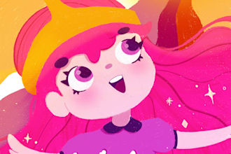 ilustrar seu livro infantil com um estilo fofo