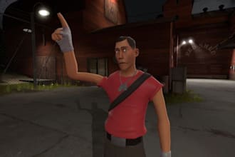 create gmod garrys mod player model gaming character mmd sfm model