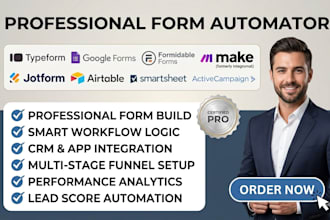 build typeform jotform formstack and tally forms with zapier automation