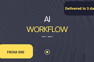 build automation workflows with n8n make and ai