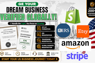 register your USA llc or UK ltd company with ein support for all company startup