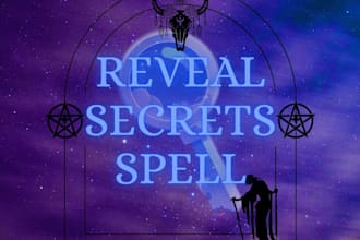 cast reveal secrets spell, personalized truth and clarity ritual