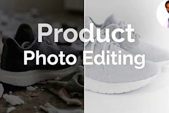 do pro product photo editing and background removal for amazon, shopify