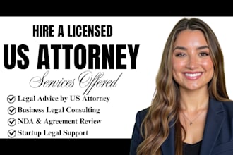 draft demand letter, intellectual property letter, legal opinion, as US attorney
