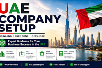 guide uae company formation, dubai freezone mainland business setup and visa