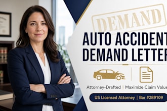 write a powerful personal injury demand letter for auto accidents
