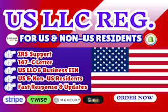 do US llc registration with ein number for US and non US residents company