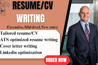 write, upgrade ats optimized german or english resume, CV, and cover letter