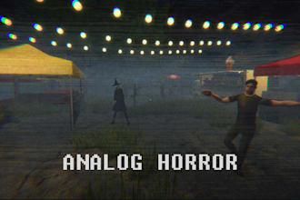 create analog horror environments in unity hdrp