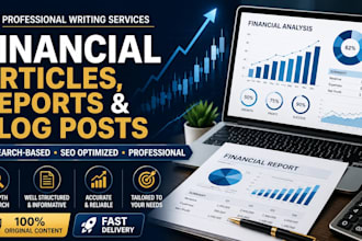 write personal finance, budgeting and investment articles