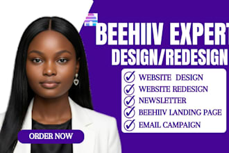 design beehive website redesign beehiiv newsletter setup beehiiv automation