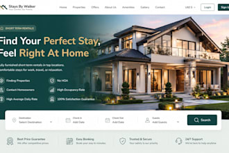 set up airbnb vacation website short term apartment rental direct booking site