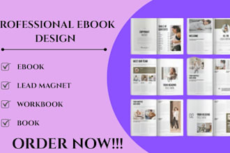 create professional canva ebooks, workbooks, and lead magnets