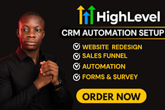 setup and customize your gohighlevel CRM account automation workflow setup