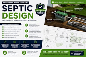 design professional residential and commercial septic systems