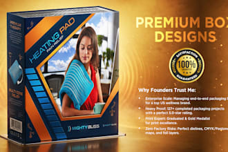design premium product packaging and box design