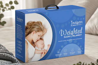 design premium product packaging and box design