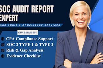 provide soc 2 audit readiness, security policies, and compliance documentation