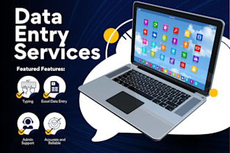 do accurate data entry, typing work, and admin support tasks